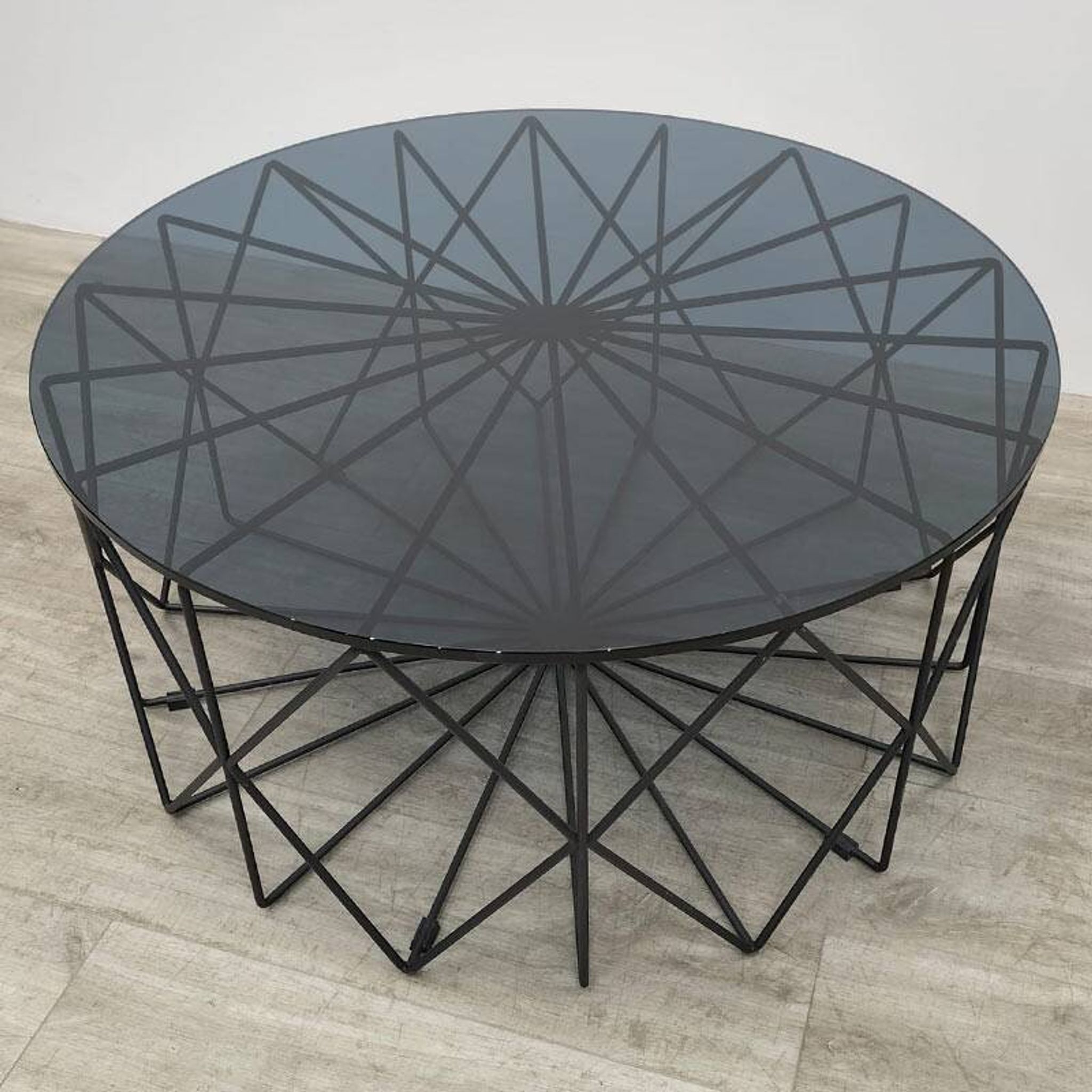 Bolia Vitro Ø90 coffee table in glass