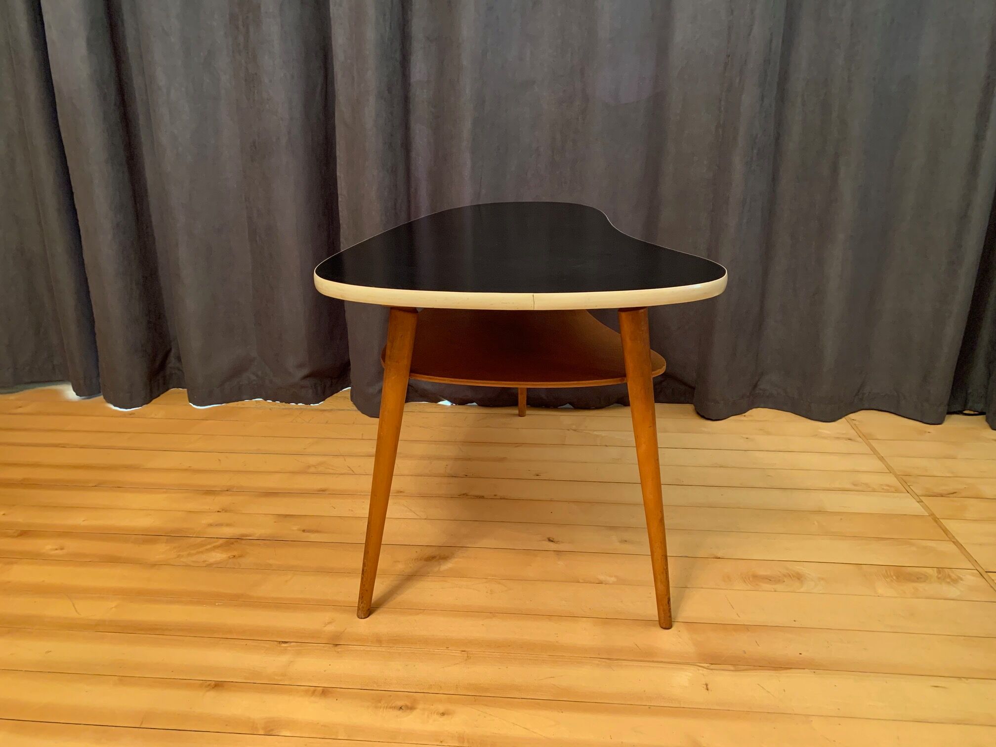 Kidney type coffee table, 1960s