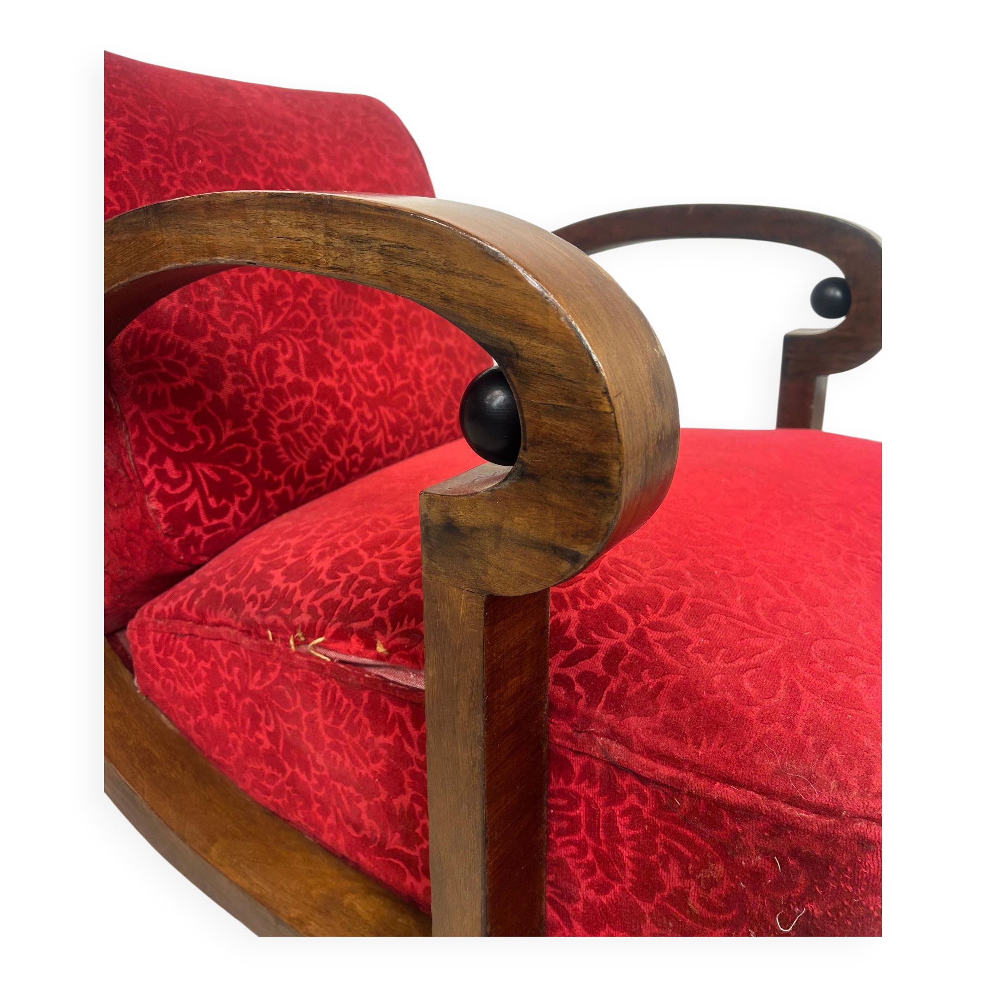 Fauteuils lounge Art déco (ensemble de 2)