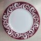 Lot of 17 vintage porcelain plates and a platter from the 1940s