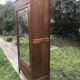 Armoire bonnetière Art Déco à miroir biseauté 1930/1940