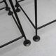 Ensemble de 4 tabourets de barre Wire années 1960