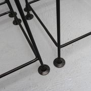 Ensemble de 4 tabourets de barre Wire années 1960