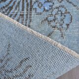 Blue Vintage Oushak Carpet sku 1922
