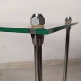 Chrome vintage console, 1970s