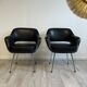 Pair of vintage armchairs