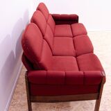 Canapé lounge trois places vintage de style scandinave, 1970