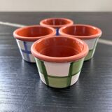 Lot de 4 cache pots pour succulentes