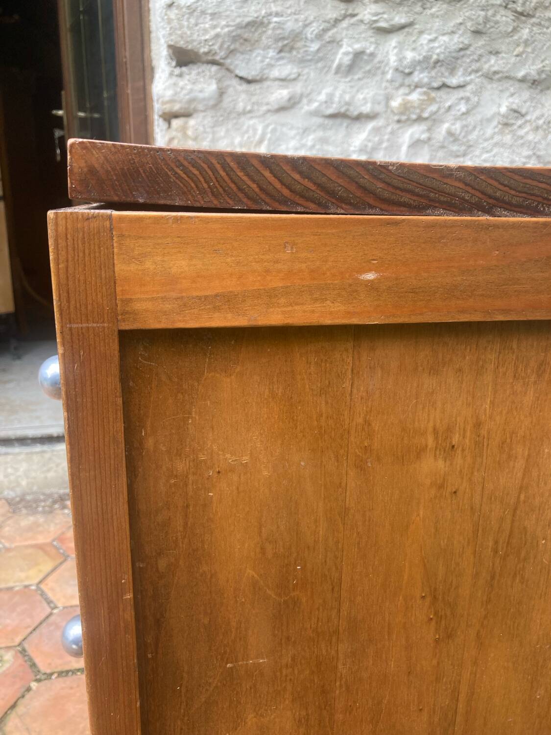 Vintage pine chest of drawers