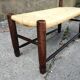 Cantel or antique mulched bench of fireplace corner