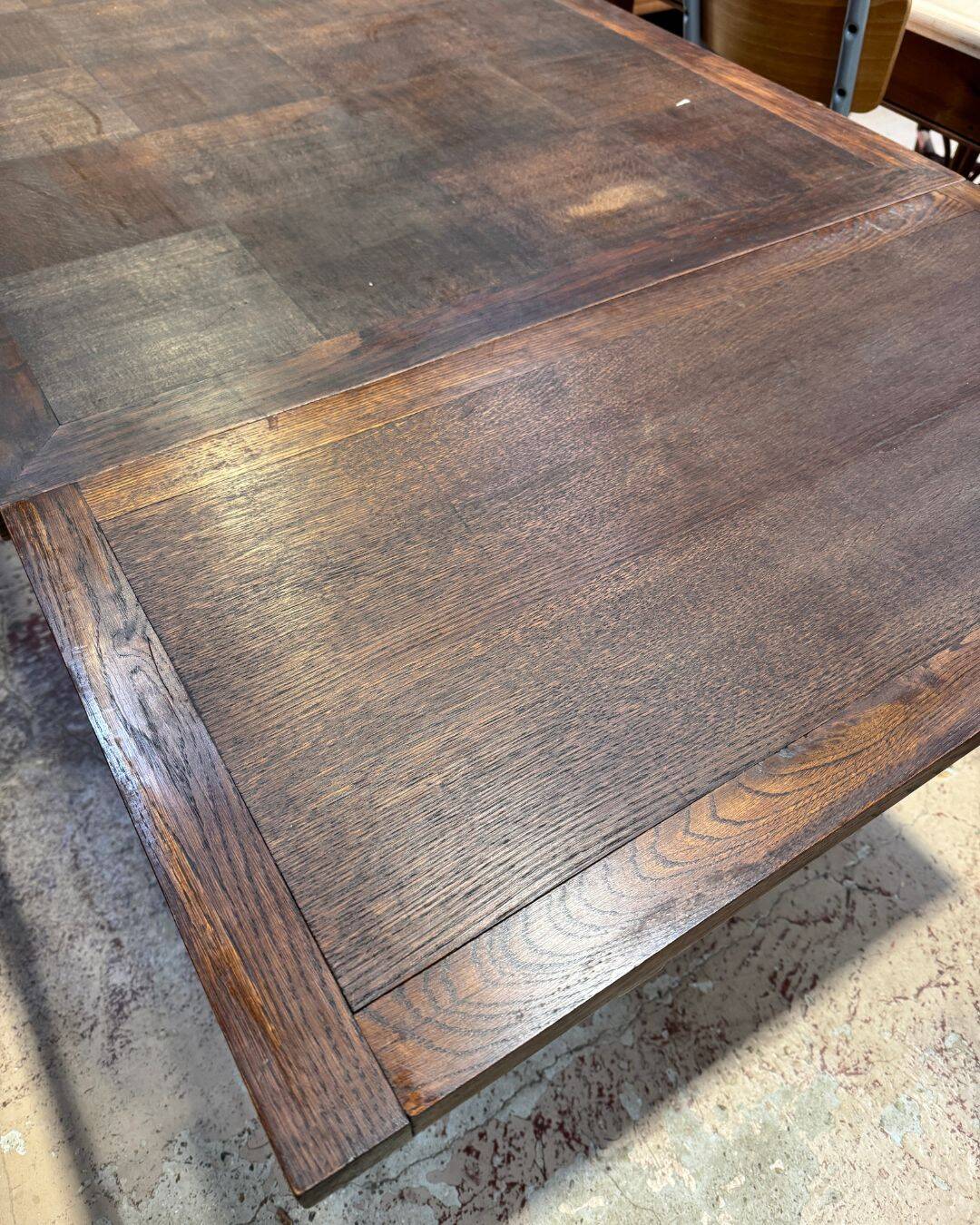 Art Deco oak table - Modernist design 1940