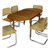 Table de salle à manger scandinave en teck