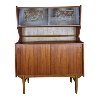 Vintage Norwegian Teak Highboard, 1960s