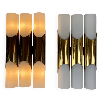 Pair of Modernist Sconces by Rolf Krüger for Paul Neuhaus Leuchten, 1960s