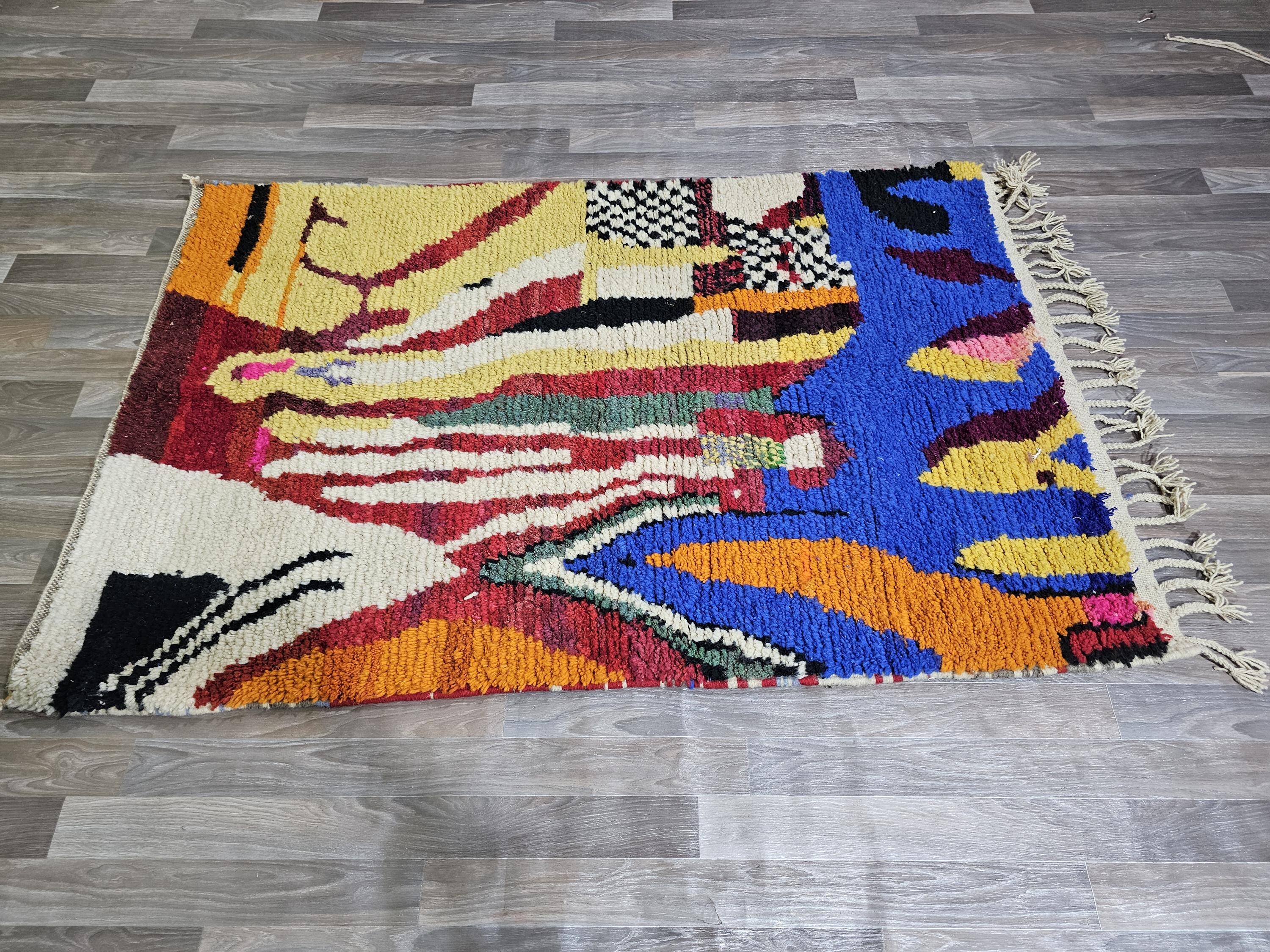 Berber carpet in pure wool 3 x 2 m