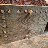 Pair of early 20th century French wicker grape harvest baskets – Rustic vineyard set