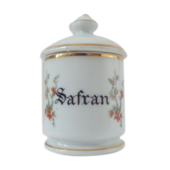 Pot à épices Safran en porcelaine de France