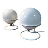Pair of space age lamps circa 1970