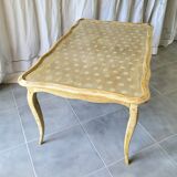 Patinated coffee table