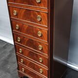 Georgian mahogany style english week planner