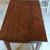 Table 1 tiroir merisier