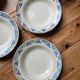 Set of 7 soup plates n°64 Moulin des Loups et Hamage