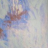 Pastel - Christine Delessert - 72 x 53 cm - blue undergrowth