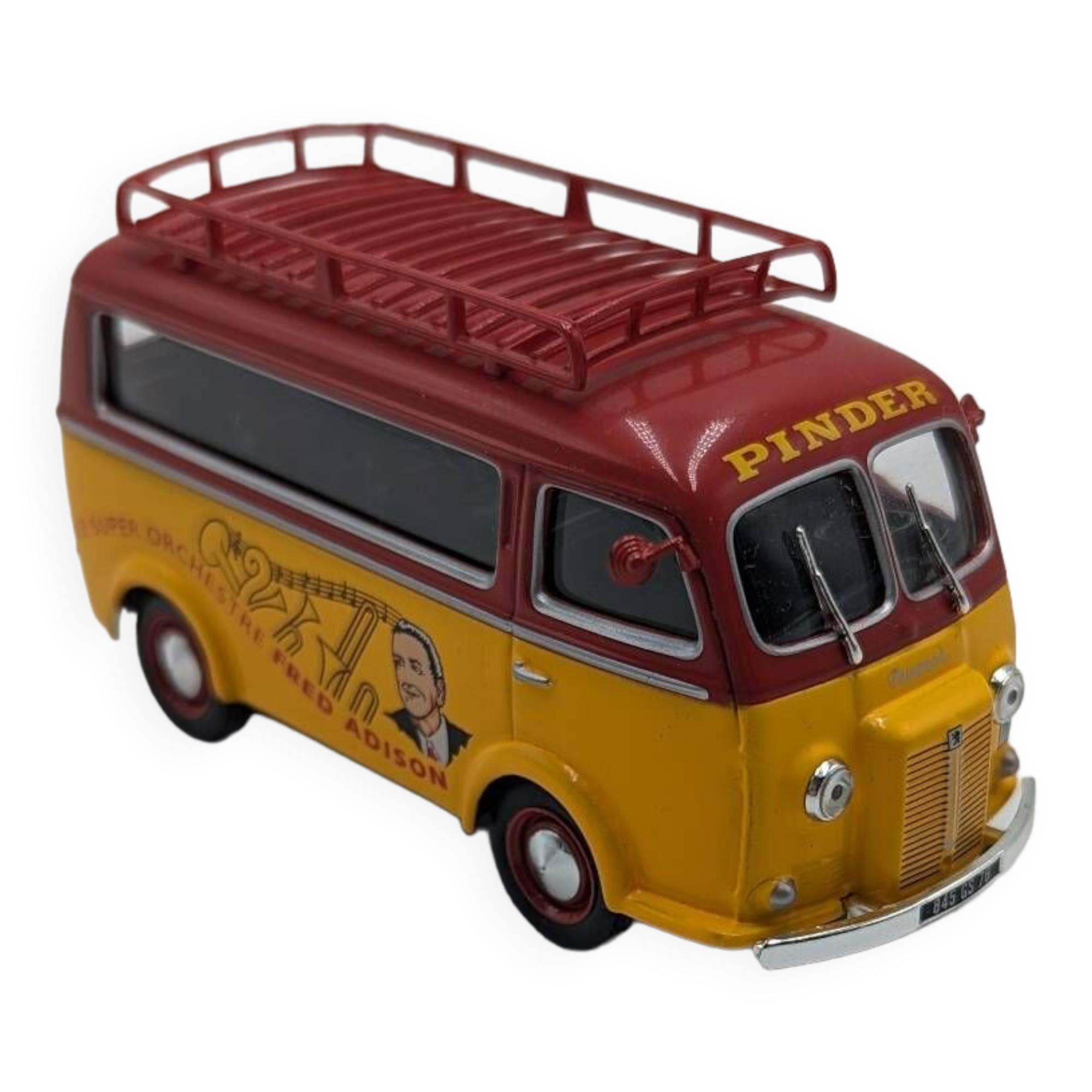 Peugeot D3A 1/43rd Pinder The super orchestra Fred Adison