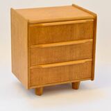 Small Cees Braakman chest of drawers in oak veneer