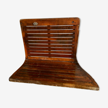 Ancienne banquette de train numéro 4