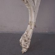 Console bois laqué art nouveau marbre