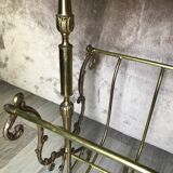 Marble and gilded bronze magazine rack