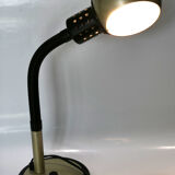 Tablle lamp or desk aluminor 1970's rare golden color