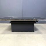 Table basse de bar cachée vintage, années 1970