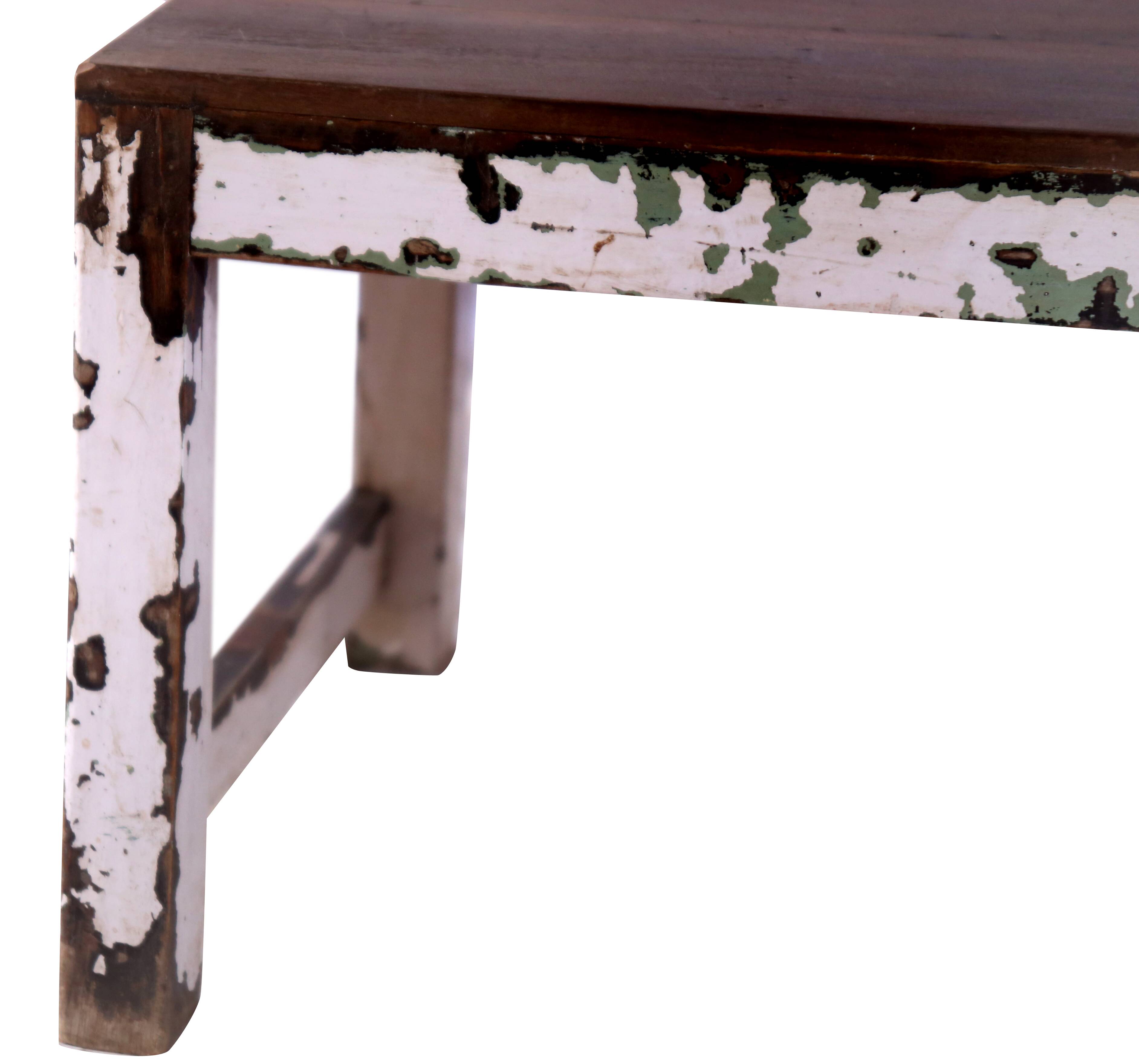 Burmese teak coffee table