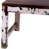 Burmese teak coffee table