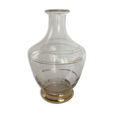 Granite glass water carafe