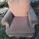Fauteuil crapaud vintage