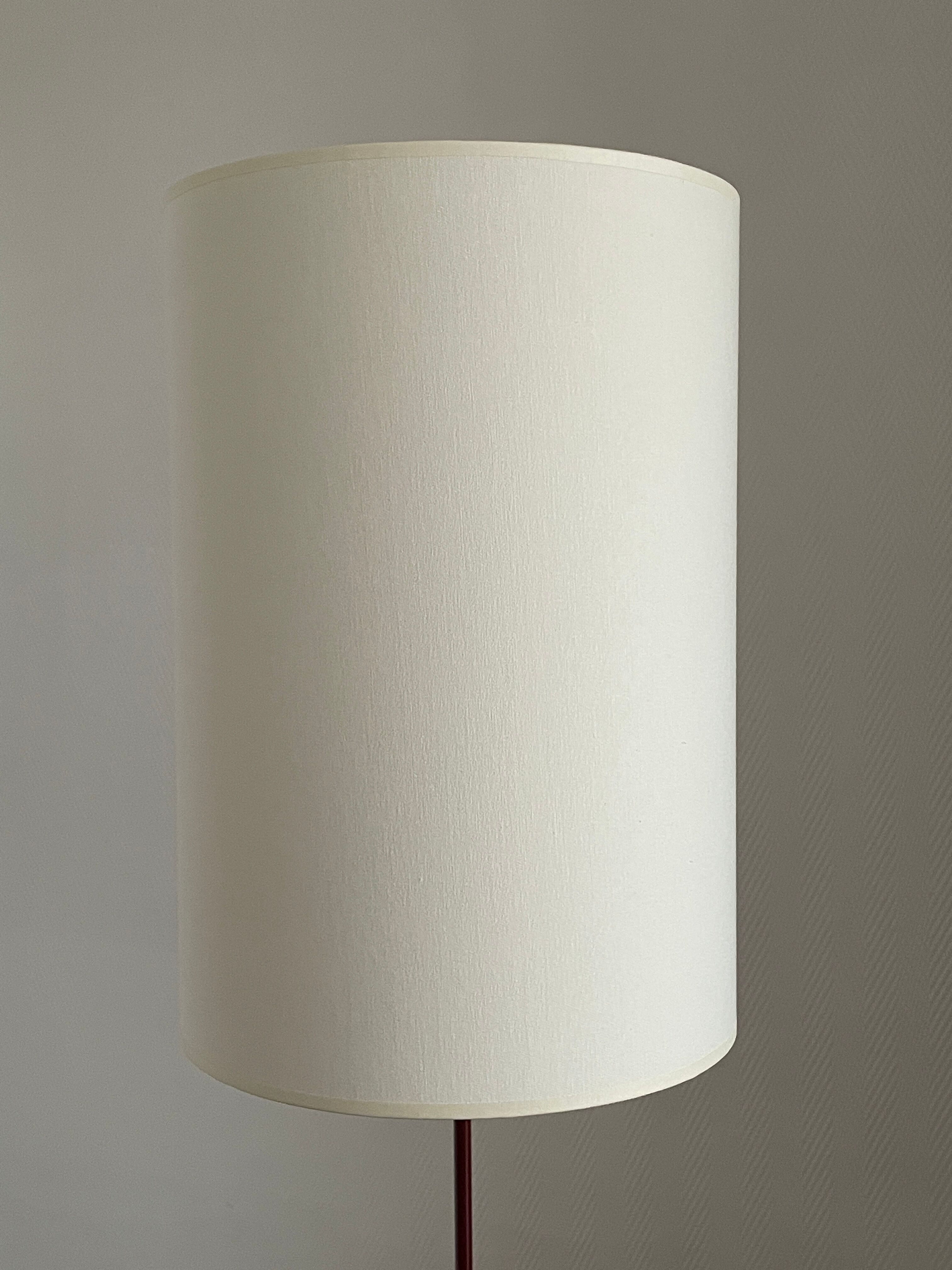 Lampshade with ecru fabric Scandinavian style H37 D25