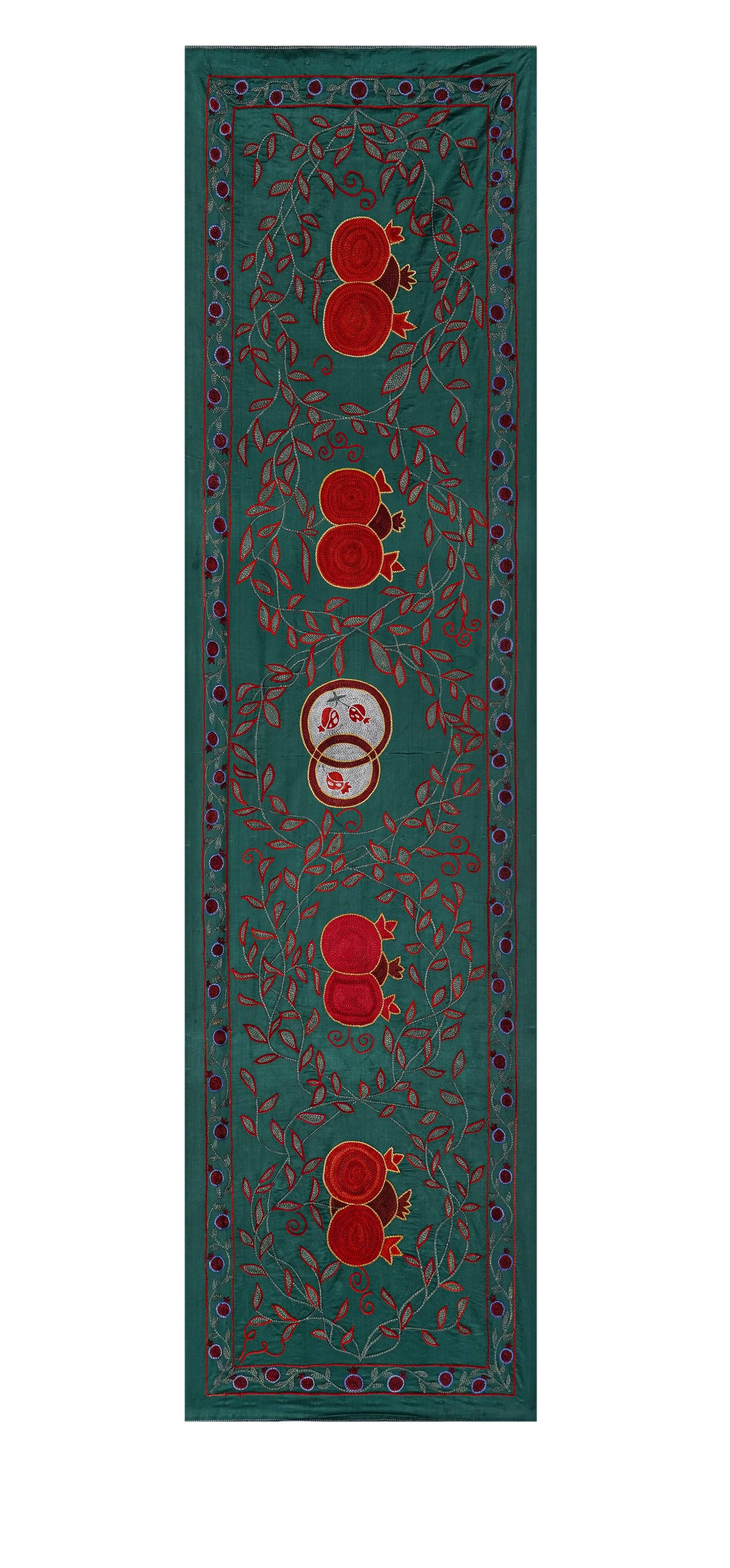 Hand-knotted rug, vintage Turkish rug 53x190 cm