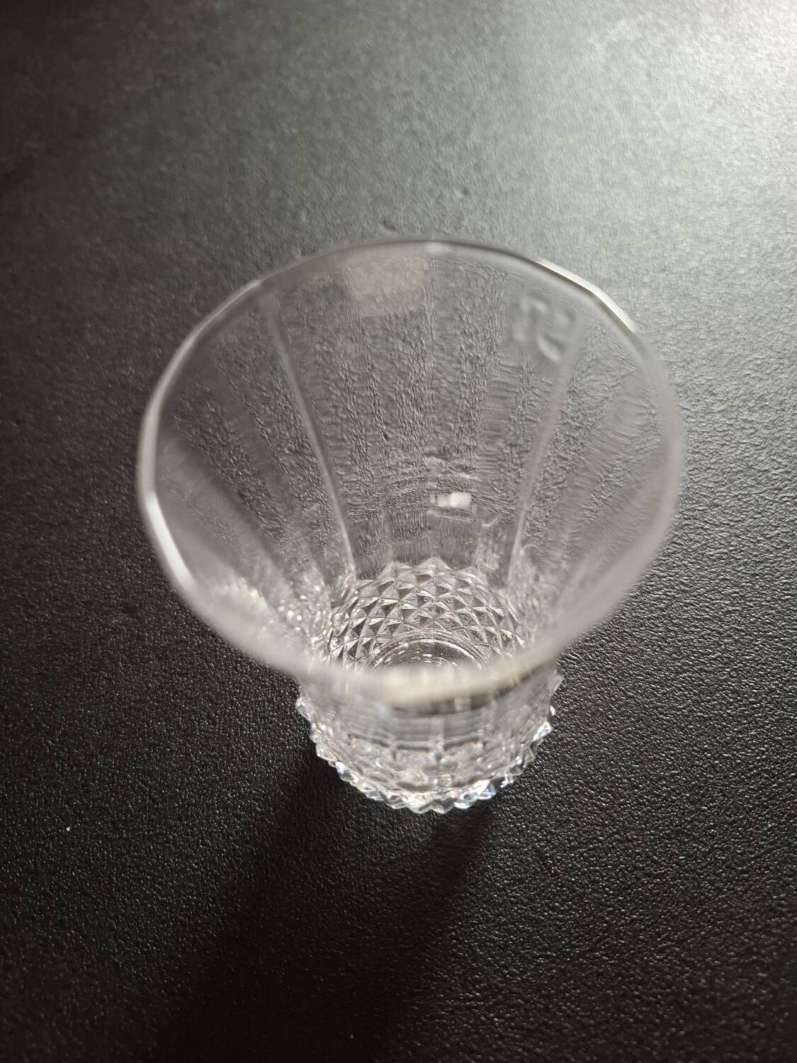 Crystal vase Pierre Cardin