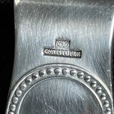 3183 – Christofle 20th century sugar bowl and tongs, this sugar bowl and tongs from the Maison