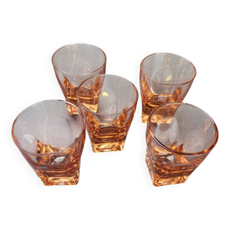 Lot de 5 verres à digestif anciens