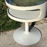 Vintage Space Age 70s Tulip Side Table Opal Mabel