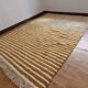 Tapis marocain tissé à la main - design à niveaux marron foncé - laine - 303 x 202 cm
