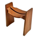 Iconic 'Jonte' stool in solid pine designed by Gilbert Marklund for Furusnickarn AB.