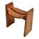 Iconic 'Jonte' stool in solid pine designed by Gilbert Marklund for Furusnickarn AB.
