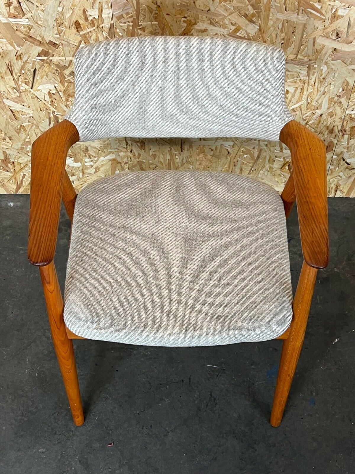 60s 70s teak armchair desk chair Svend Age Eriksen Glostrup
