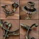 Antique candelabrum with 4 lights – 19th century neo-Renaissance style