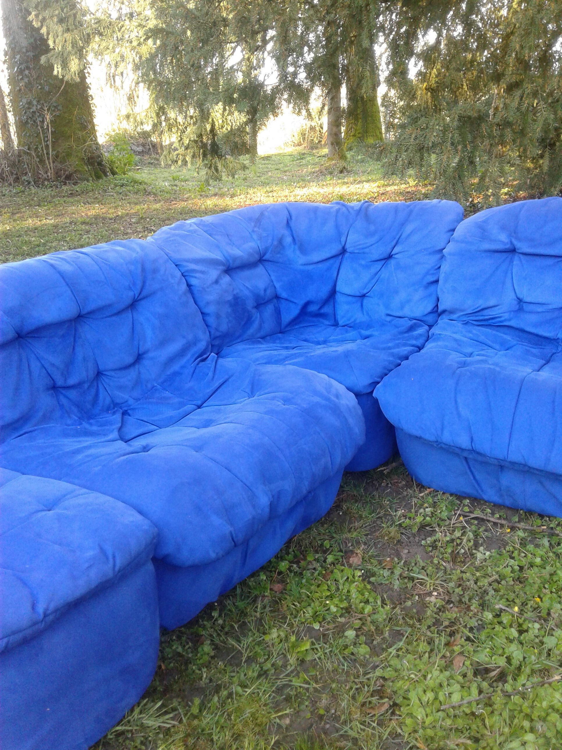 Vintage modular sofa